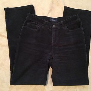 SONOMA 5-Pocket Bootcut Mid-Rise Corduroy Jeans/Pants SIZE 4 AVG NAVY BLUE